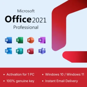 Office 2021 Professional Plus License Genuine key with Genuine Software | Lifetime Activation | Instant Delivery